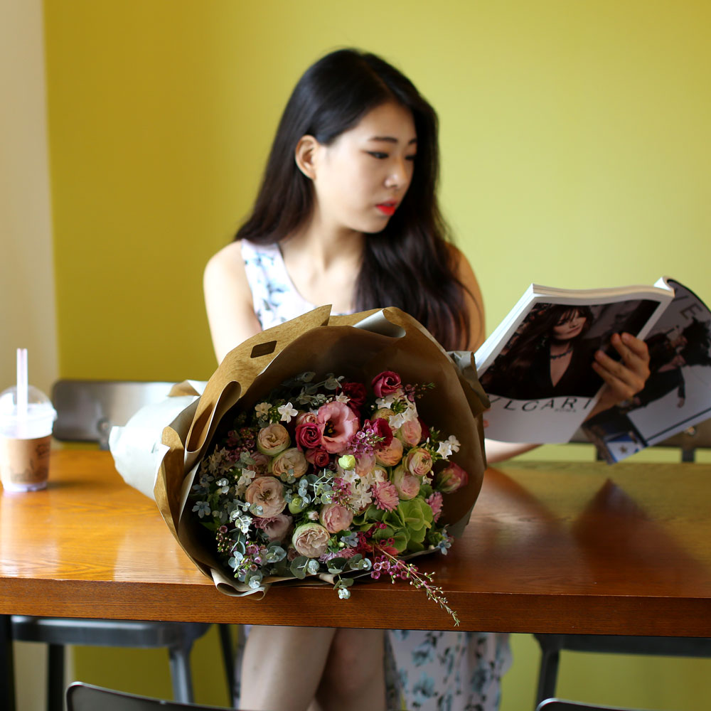 [/ǹ]Big Size Bouquet - Pink Perfume  ɹ