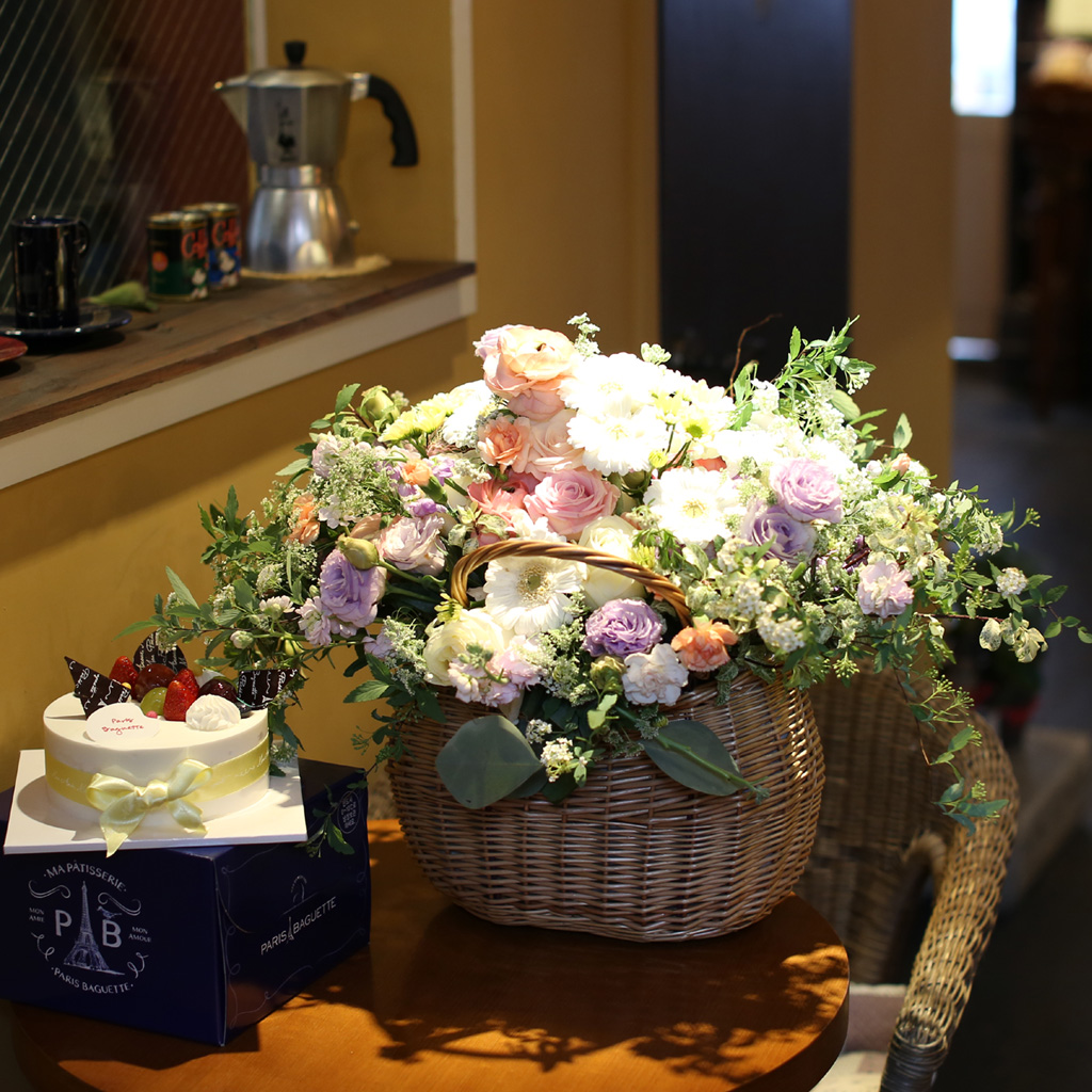 [/ǹ]Flowers & Cake - Happy Birthday to you(纯)  ɹ