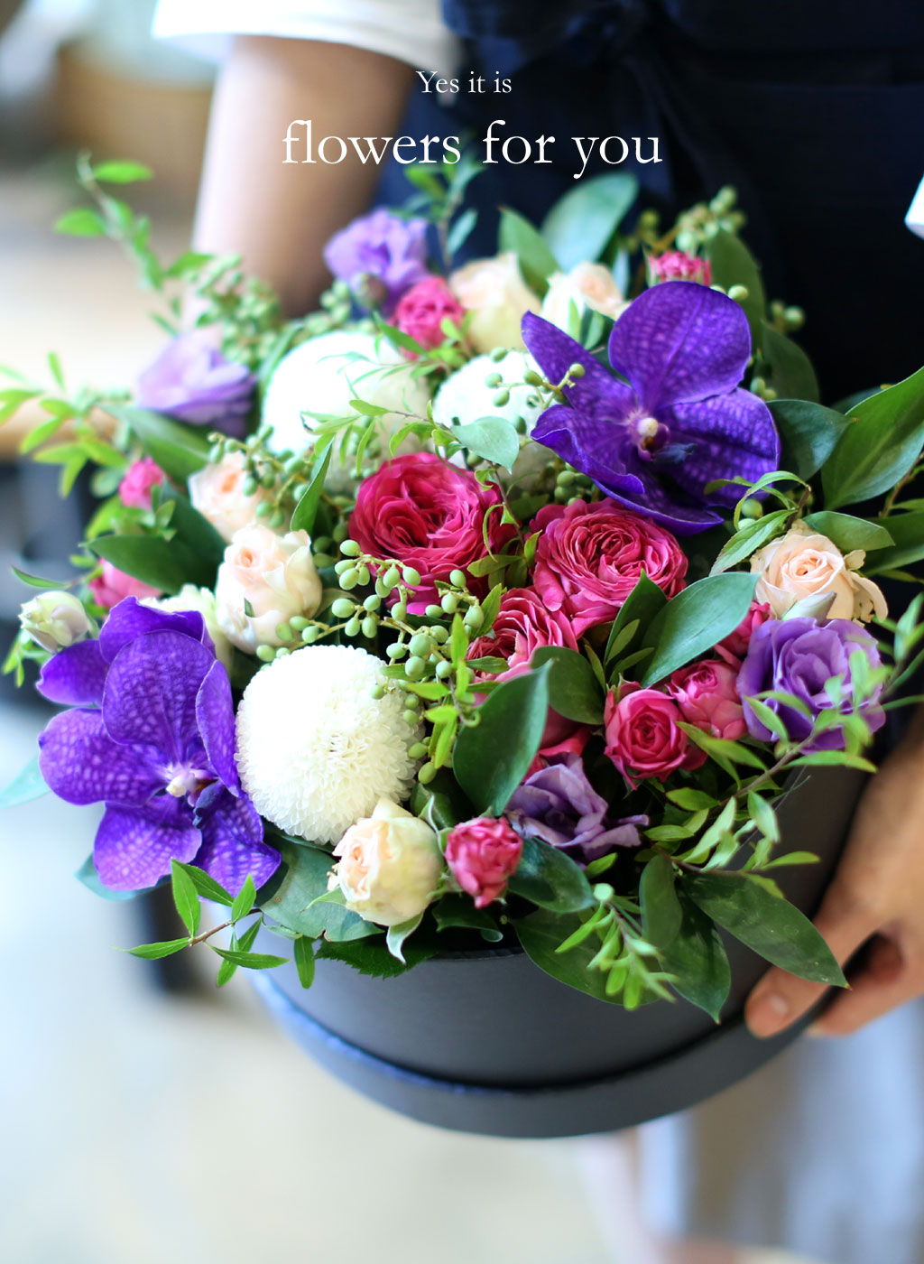 [/ ]Yes it is - Flowers for you