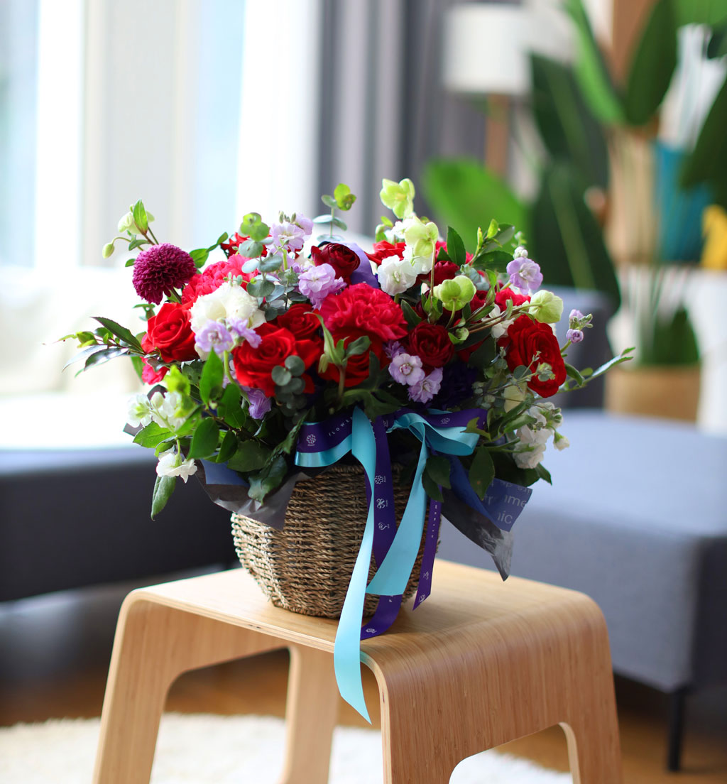 Àü±¹À¸·Î ²É º¸³»¼¼¿ä - dz¼ºÇÑ ·¹µå ²É¹Ù±¸´Ï ²ÉÁý ²É¹è´Þ