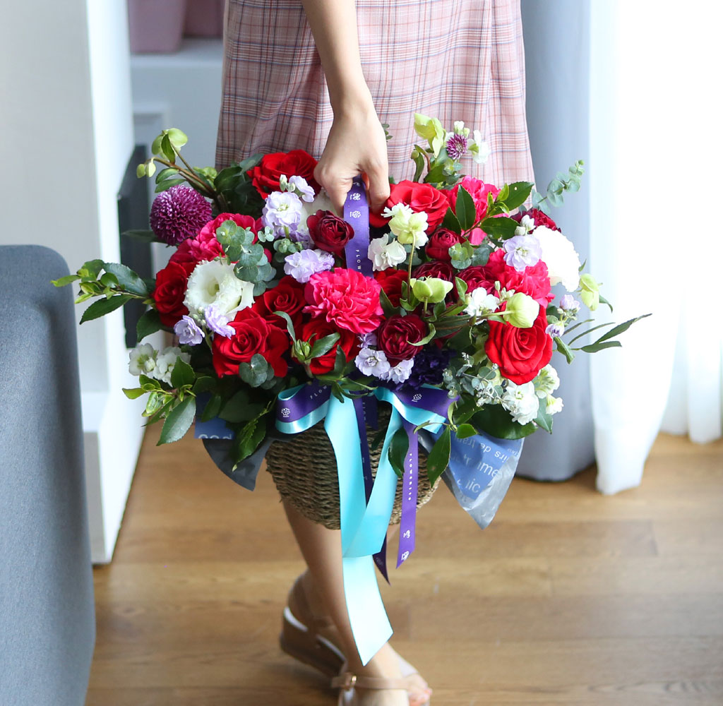 Àü±¹À¸·Î ²É º¸³»¼¼¿ä - dz¼ºÇÑ ·¹µå ²É¹Ù±¸´Ï ²ÉÁý ²É¹è´Þ