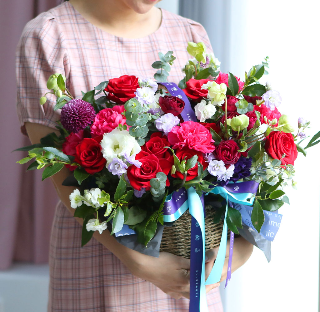 Àü±¹À¸·Î ²É º¸³»¼¼¿ä - dz¼ºÇÑ ·¹µå ²É¹Ù±¸´Ï ²ÉÁý ²É¹è´Þ