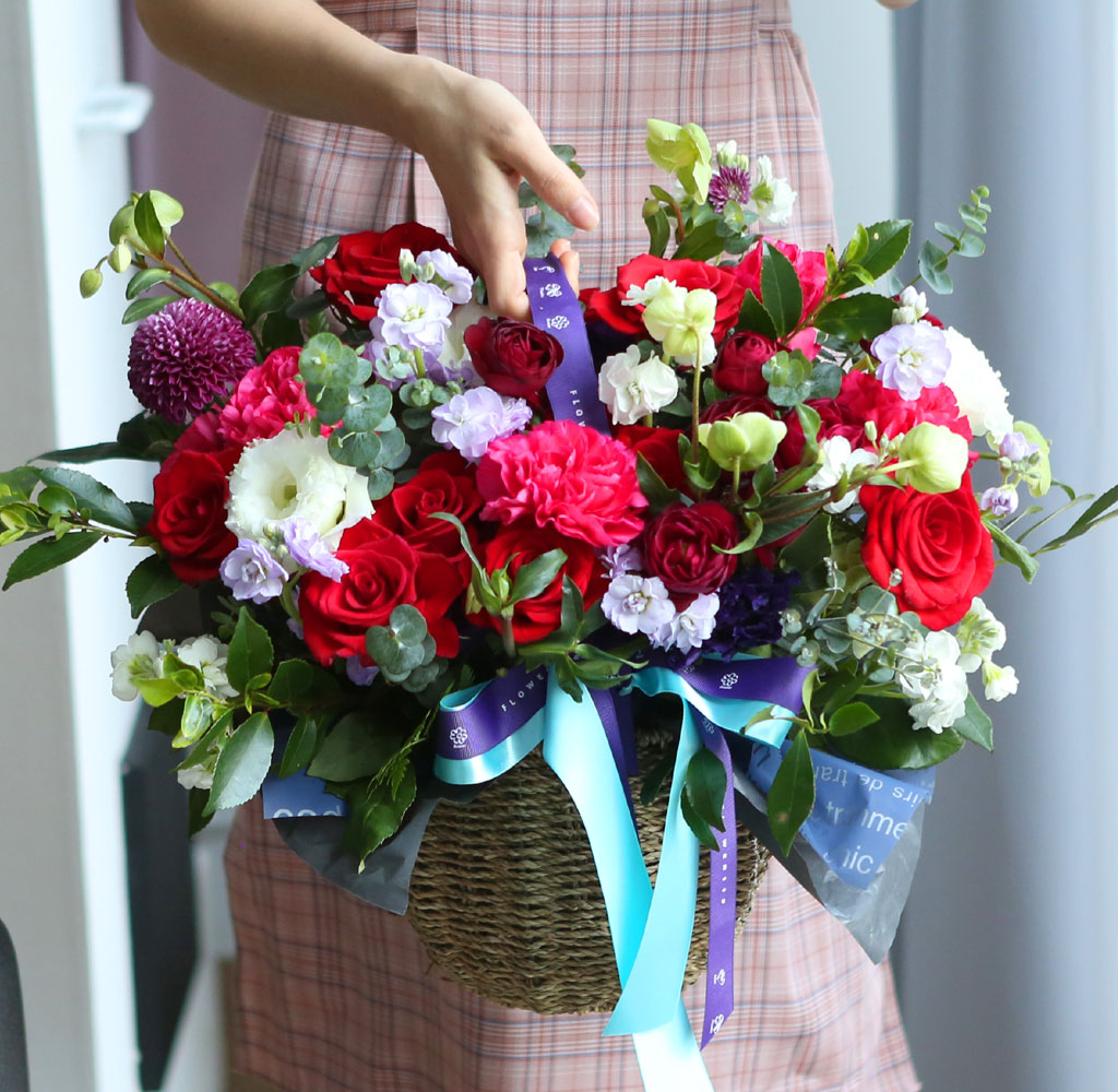 Àü±¹À¸·Î ²É º¸³»¼¼¿ä - dz¼ºÇÑ ·¹µå ²É¹Ù±¸´Ï ²ÉÁý ²É¹è´Þ