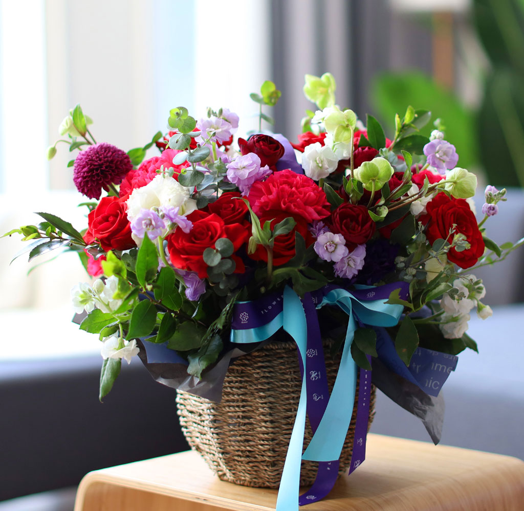 Àü±¹À¸·Î ²É º¸³»¼¼¿ä - dz¼ºÇÑ ·¹µå ²É¹Ù±¸´Ï ²ÉÁý ²É¹è´Þ