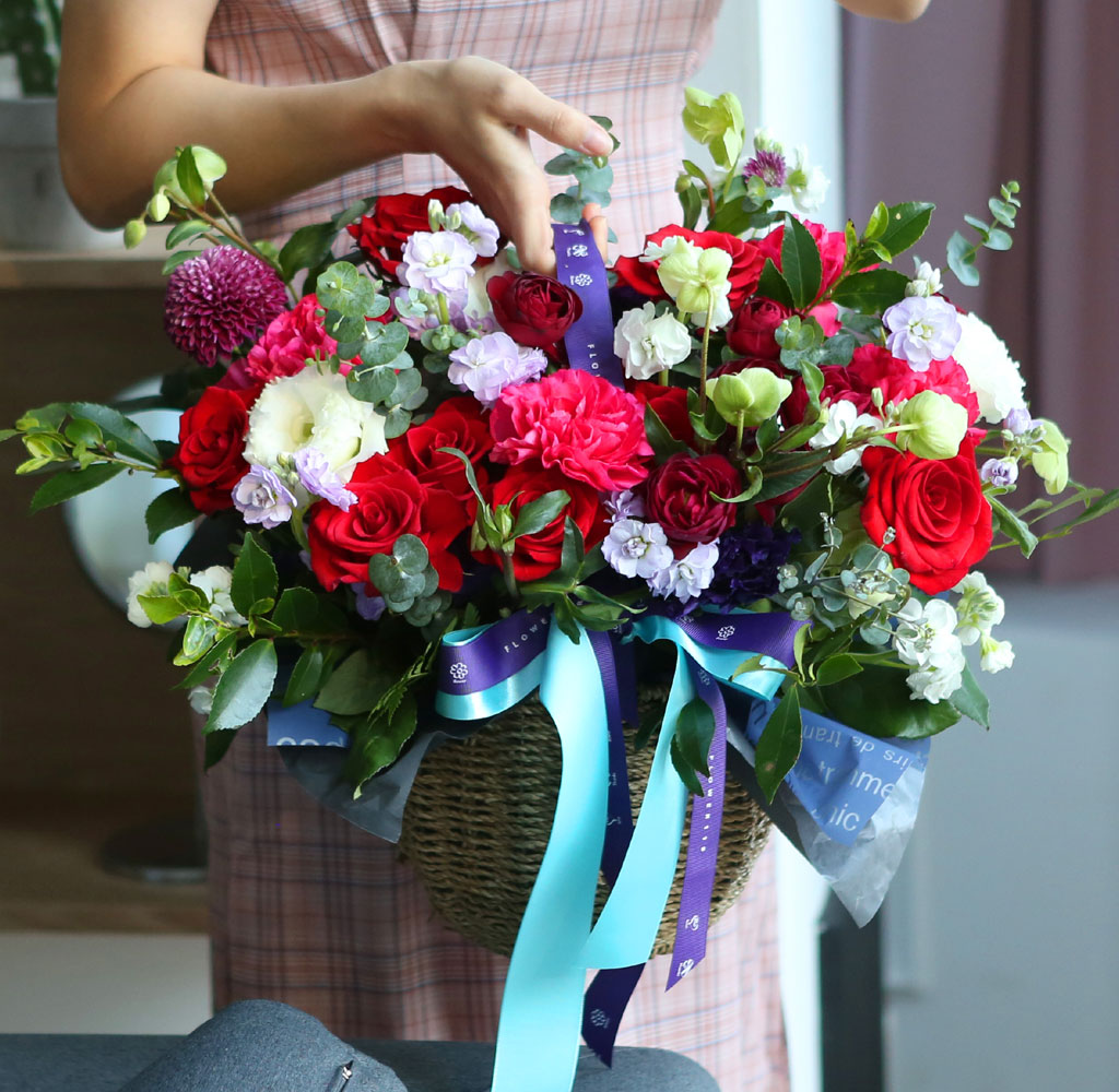 Àü±¹À¸·Î ²É º¸³»¼¼¿ä - dz¼ºÇÑ ·¹µå ²É¹Ù±¸´Ï ²ÉÁý ²É¹è´Þ