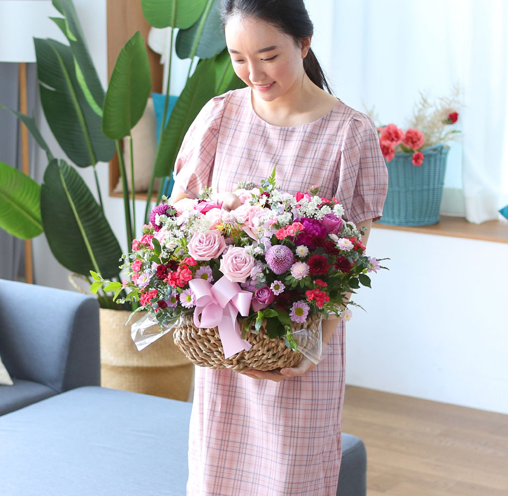 Àü±¹À¸·Î ²É º¸³»¼¼¿ä - dz¼ºÇÏ¸é¼ È·ÁÇÑ ²É¹Ù±¸´Ï - Happiness