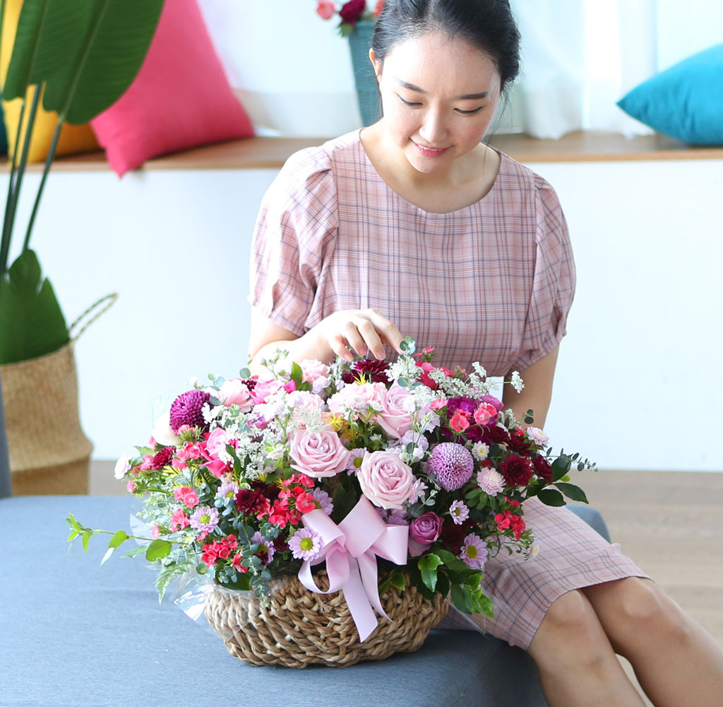 Àü±¹À¸·Î ²É º¸³»¼¼¿ä - dz¼ºÇÏ¸é¼ È·ÁÇÑ ²É¹Ù±¸´Ï - Happiness