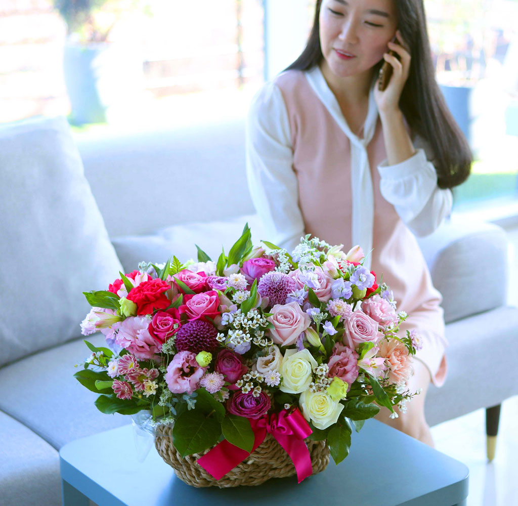 Àü±¹À¸·Î ²É º¸³»¼¼¿ä - °í±Þ½º·¯¿ì¸é¼ dz¼ºÇÑ ²É¹Ù±¸´Ï - beautiful pink lady ²ÉÁý ²É¹è´Þ