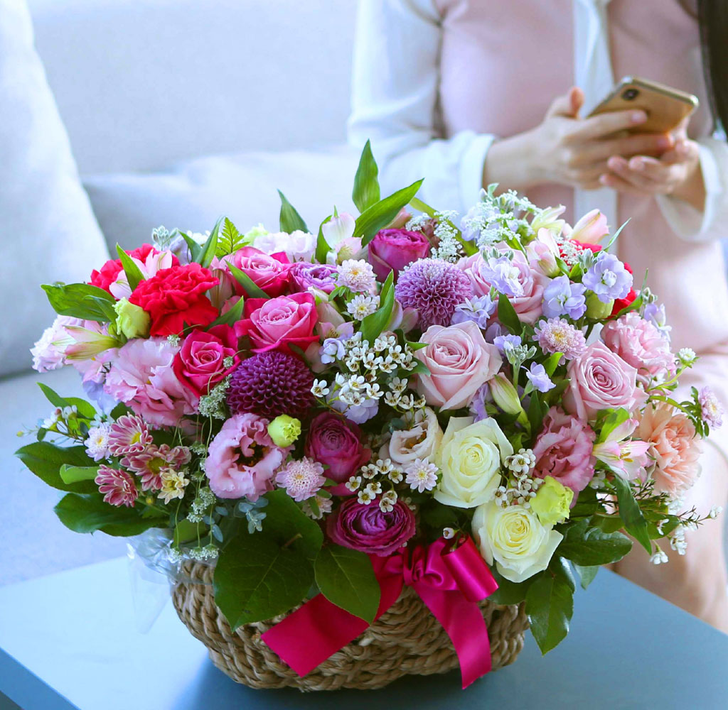 Àü±¹À¸·Î ²É º¸³»¼¼¿ä - °í±Þ½º·¯¿ì¸é¼ dz¼ºÇÑ ²É¹Ù±¸´Ï - beautiful pink lady ²ÉÁý ²É¹è´Þ