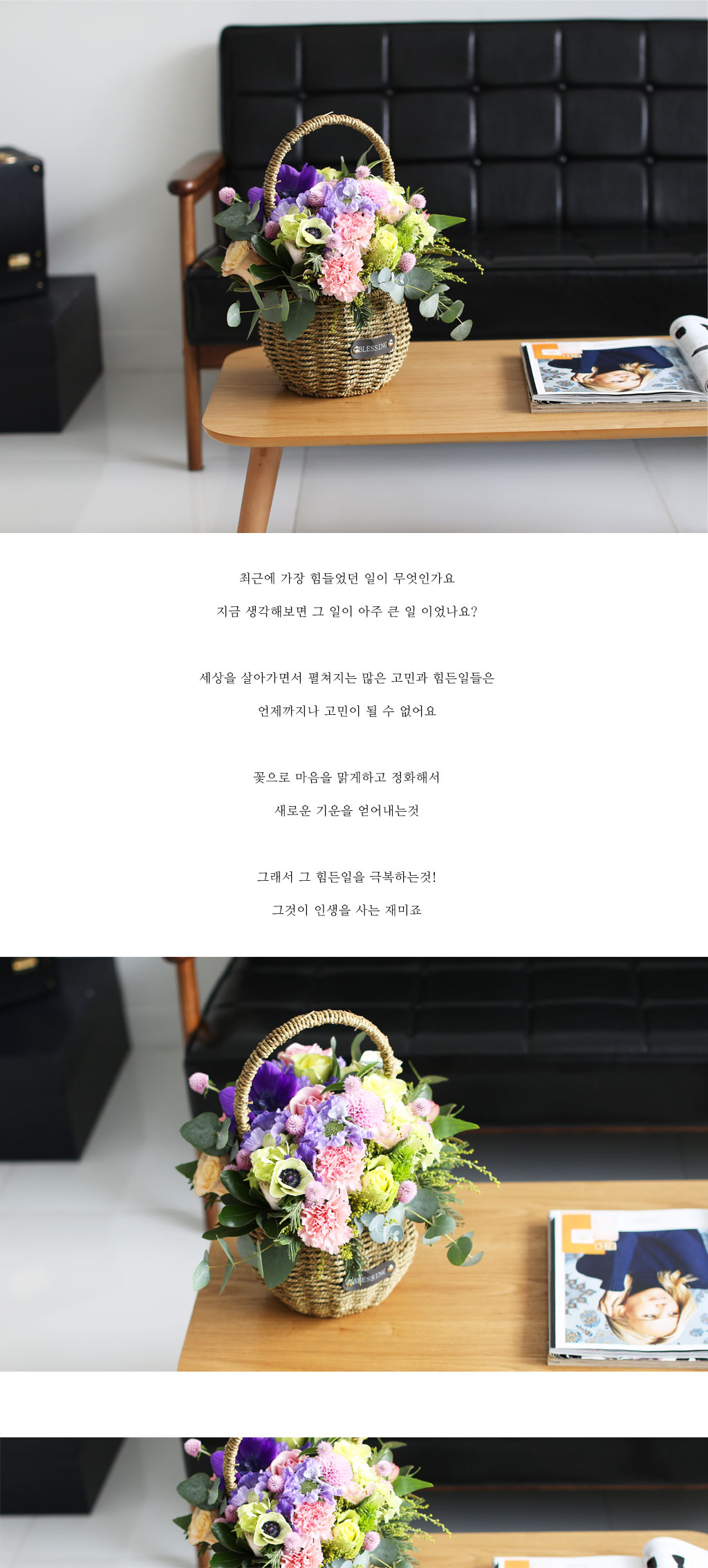 Fresh spring flower love of first sight