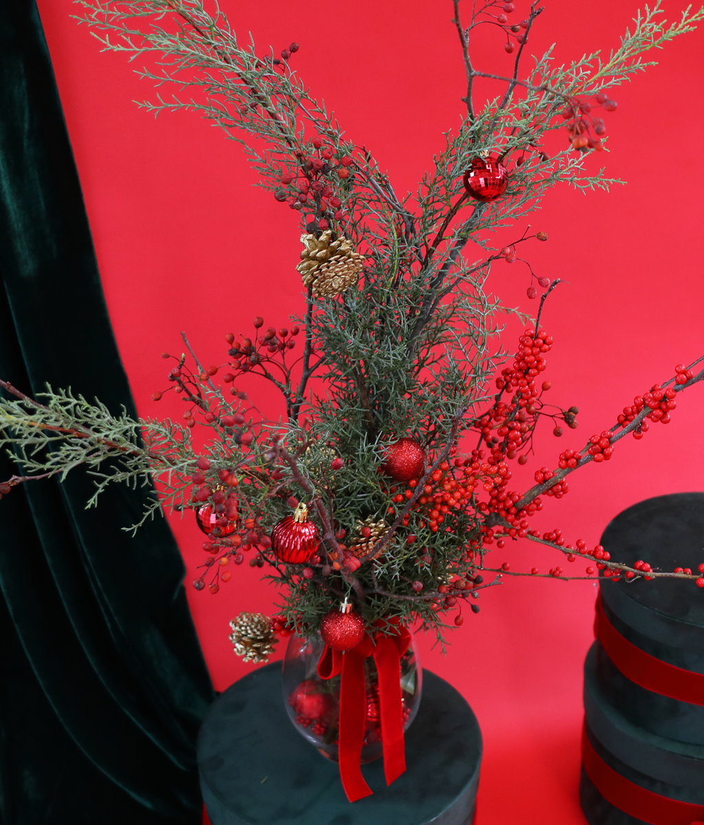 Christmas Ornament Vase  ɹ