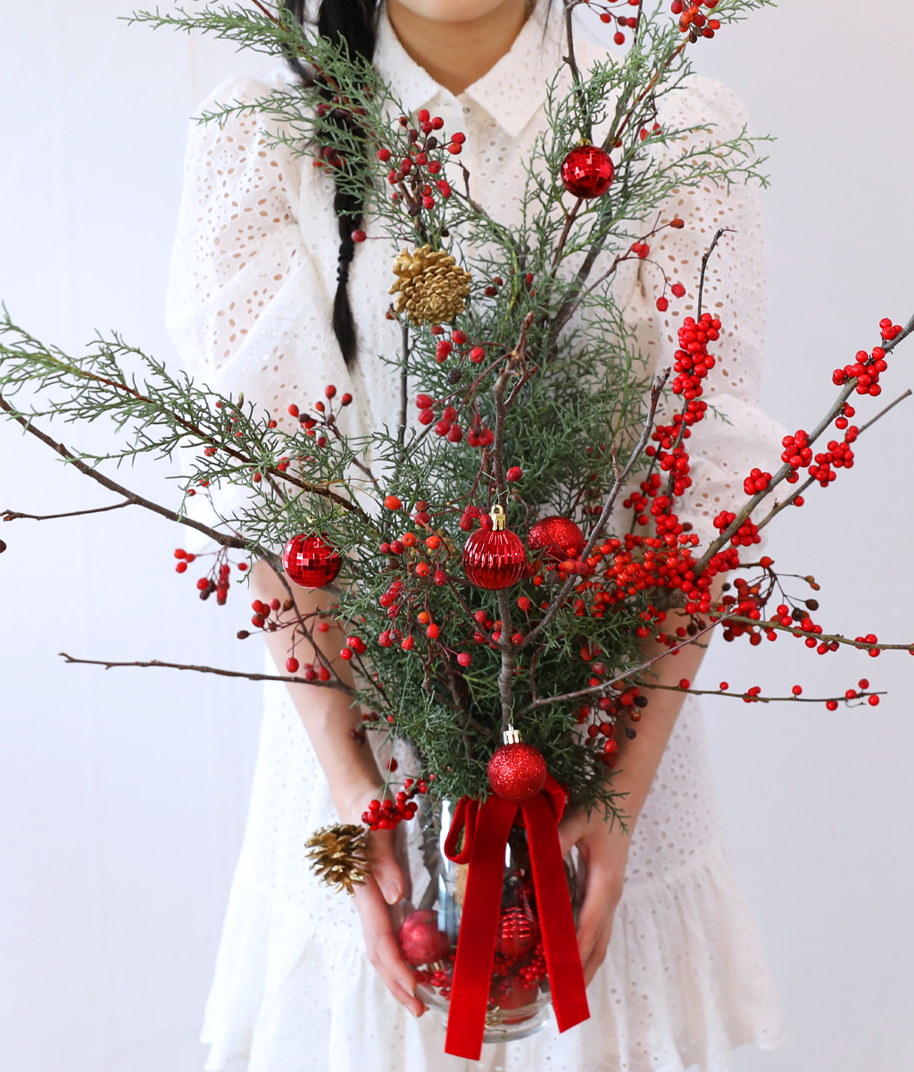 Christmas Ornament Vase  ɹ