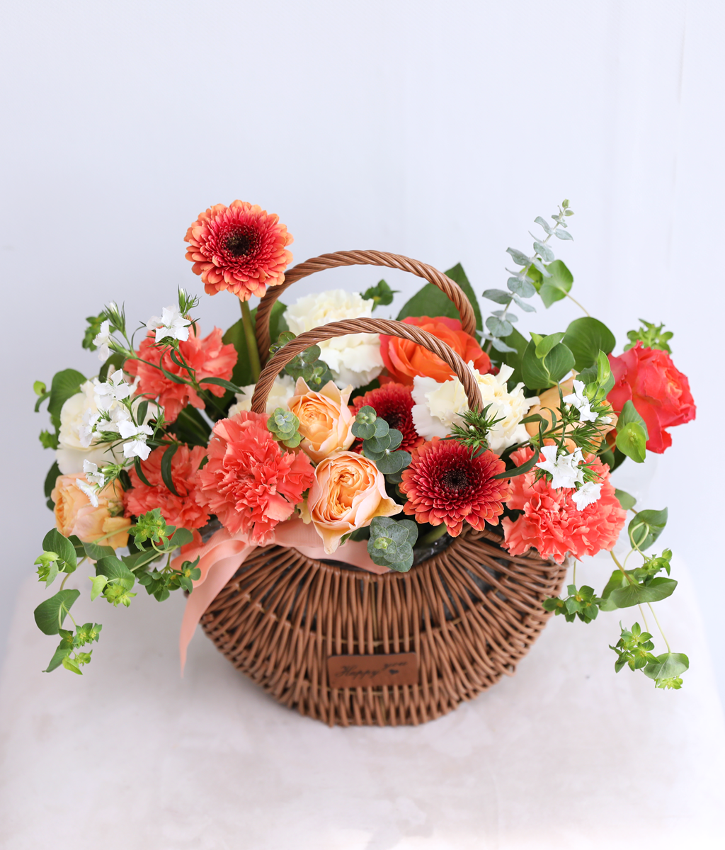 Warm Sunset Garden Basket ���� �ɹ��