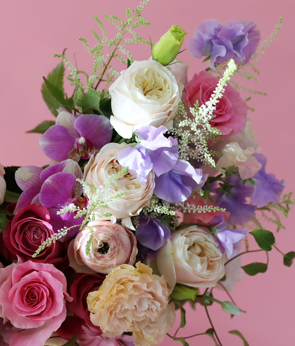 A shape of heart - Love you, Pinky Promise