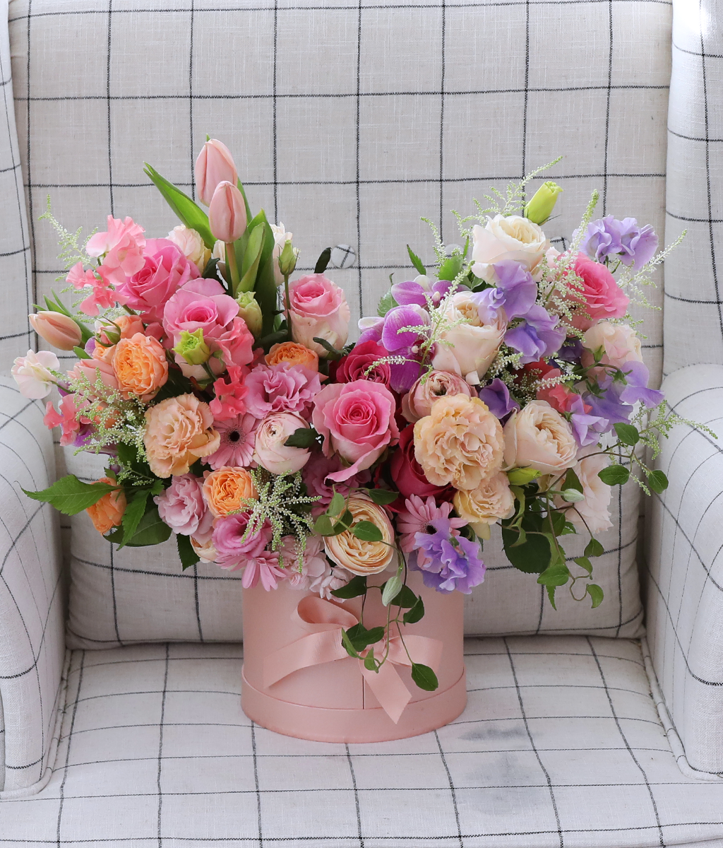 A shape of heart - Love you, Pinky Promise