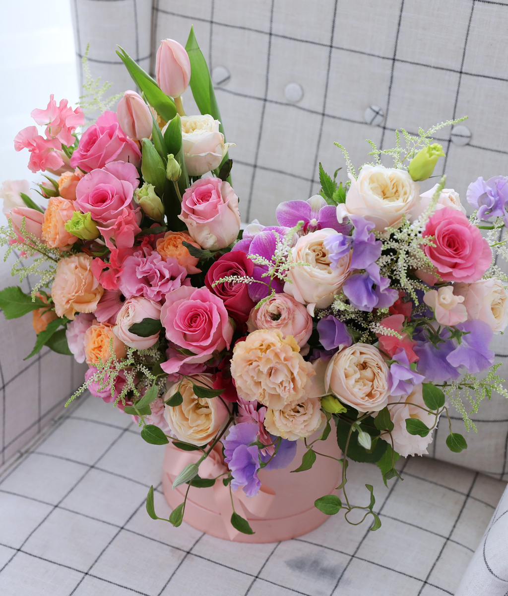 A shape of heart - Love you, Pinky Promise