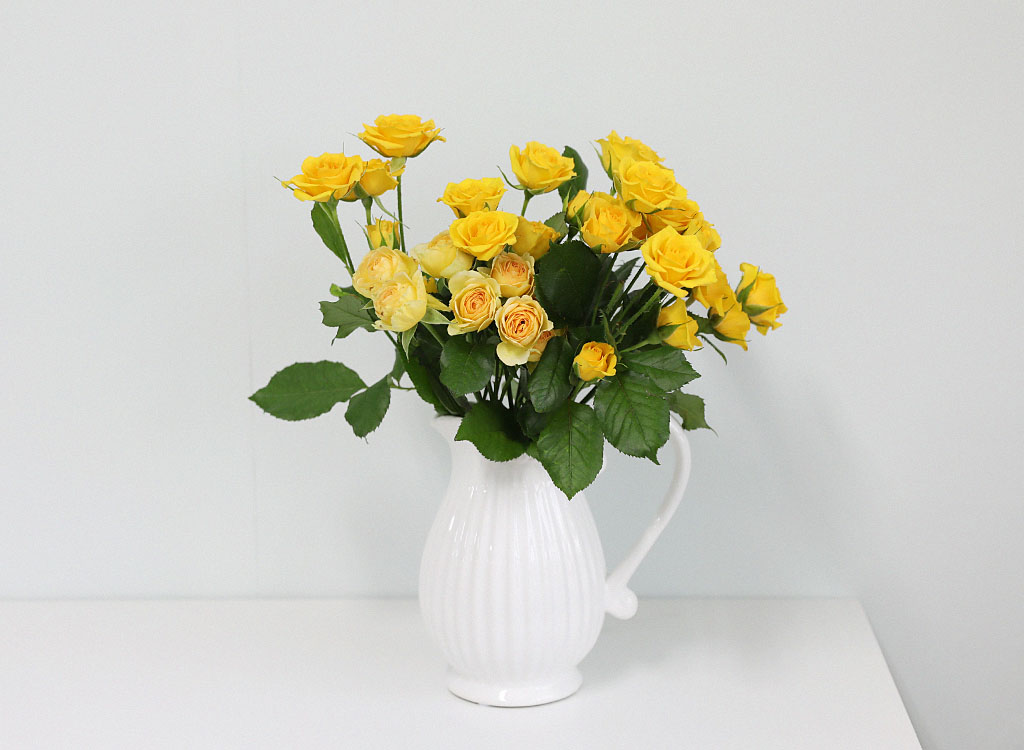 White Glass Vase ²ÉÁý ²É¹è´Þ