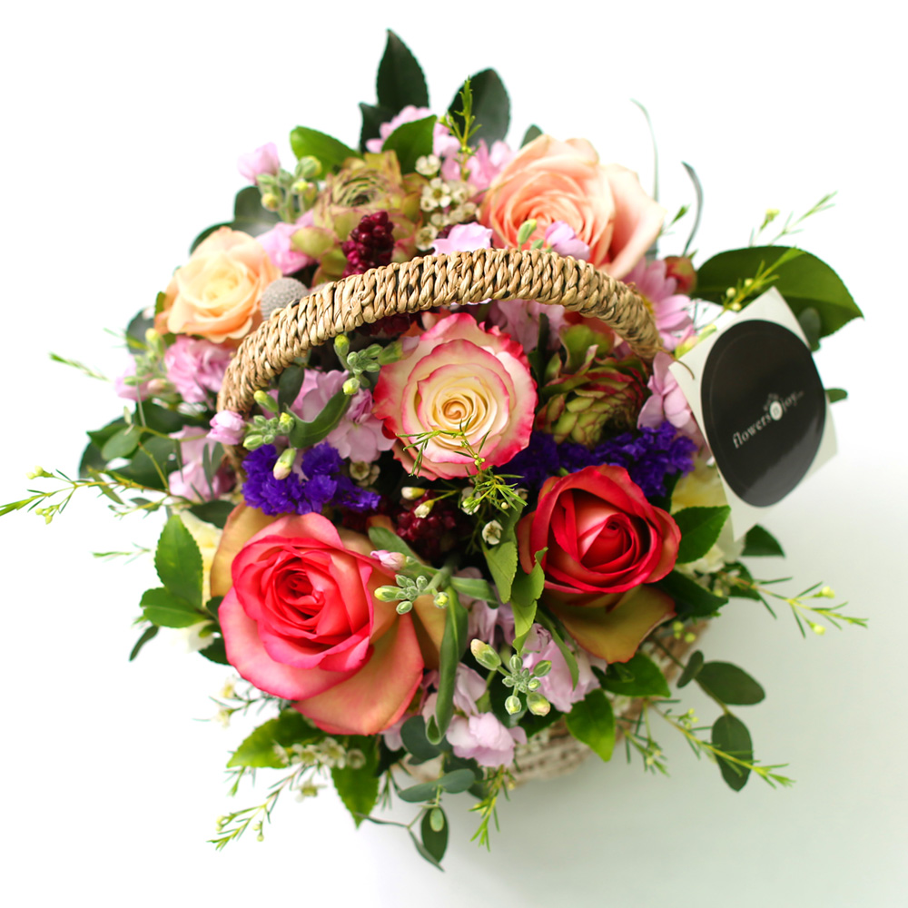 Floral Basket Vol. #3 - Orange Pastel ���� �ɹ��