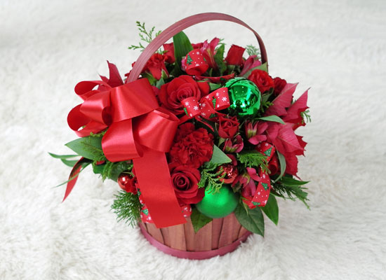 [] Romantic Christmas - Christmas basket  ɹ