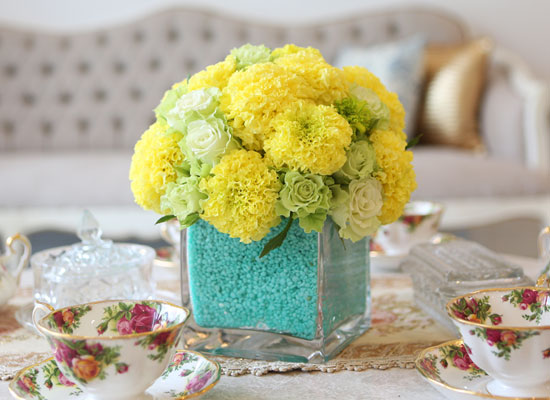 [] Beautiful colors - Mint Marigold  ɹ