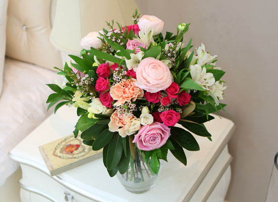 [�������/ fourseasons flower /�����ɻ��] Spring mixed pink bouquet ���� �ɹ��