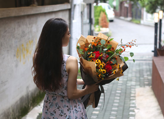 Big Size Bouquet - fall moment 꽃집 꽃배달