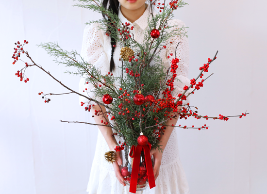 Christmas Ornament Vase  ɹ