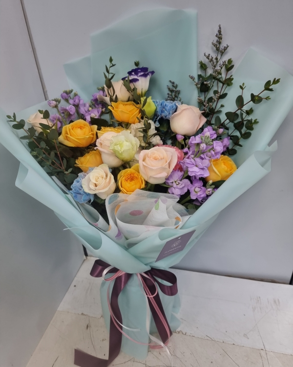 꽃다발/보라/Spring violet - 보라빛 봄빛 햇살 꽃배달 - 플라워119꽃배달서비스 꽃다발/보라/Spring violet - 보라빛 봄빛 햇살 Spring... 