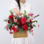 Merry Ruby Basket Bouquet
